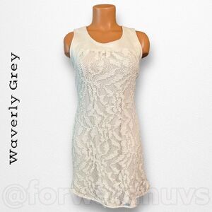 Anthropologie Waverly Grey Dress Size Small NWT